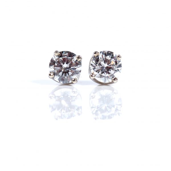 1.00ctw VS1 G GIA Diamond Studs