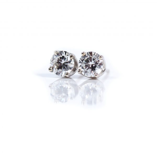 1.00ctw VS1 G GIA Diamond Studs