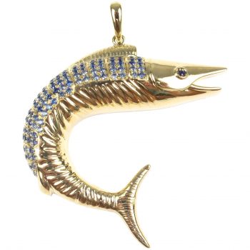 Wahoo Sport Fish Pendant