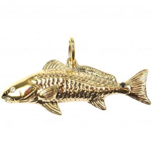 Gold Redfish Pendant