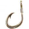 Circle Fishing Hook Pendant 14k