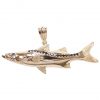 Snook Fish Pendant