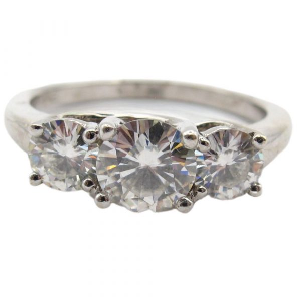 1.88ctw Moissanite Engagement Ring 14K