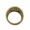 4.50ctw Diamond Dome Ring 18K Gold & Platinum top