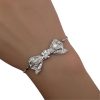 Art Deco ‘Unwrap Me’ Bow Bolo Bracelet wrist