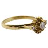 Edwardian Era .29ctw Diamond Engagement Ring 14K Yellow Gold side