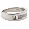 Men’s Diamond Wedding Band Ring .50ctw 14K Gold side