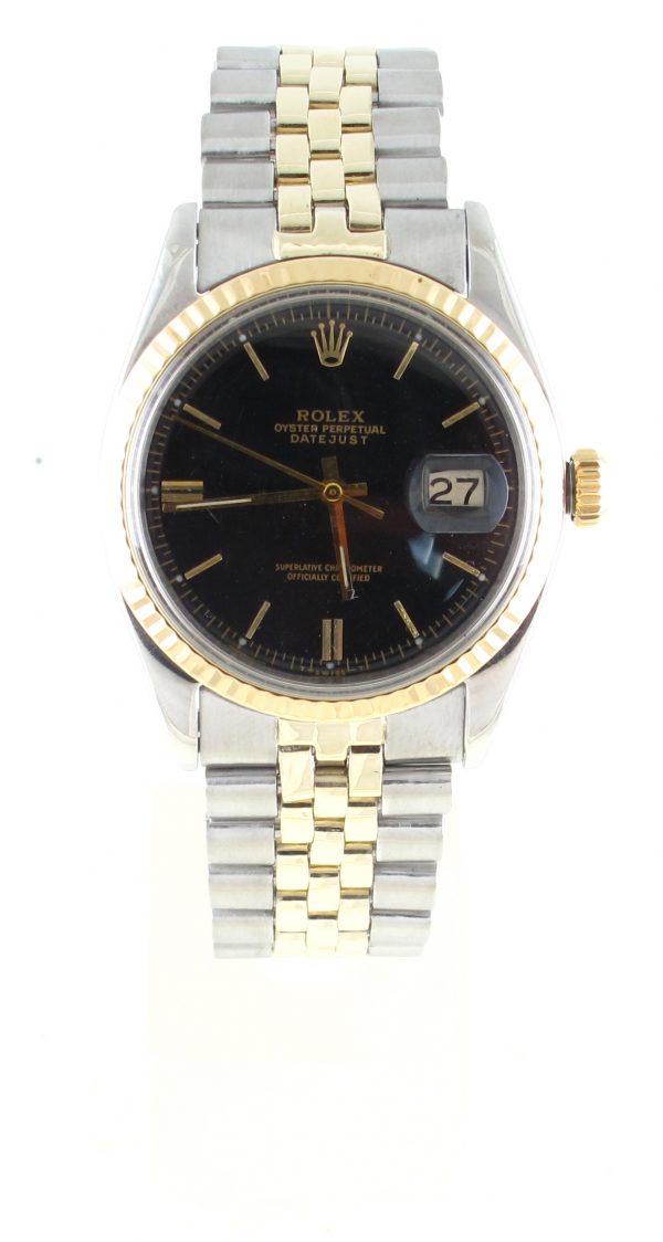 Pre-Owned Rolex Two Tone Datejust (1961) 1603 Front