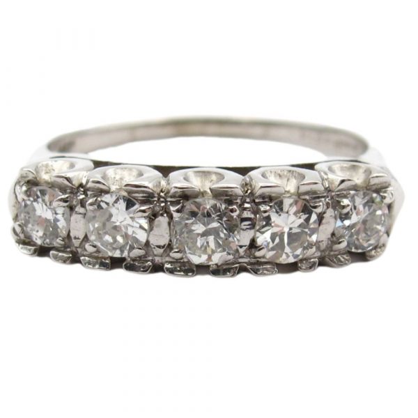 Vintage .70ctw Diamond Anniversary Band