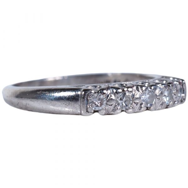 Diamond Band Ring Side