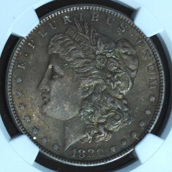 1880-P Morgan Silver Dollar MS62 NGC