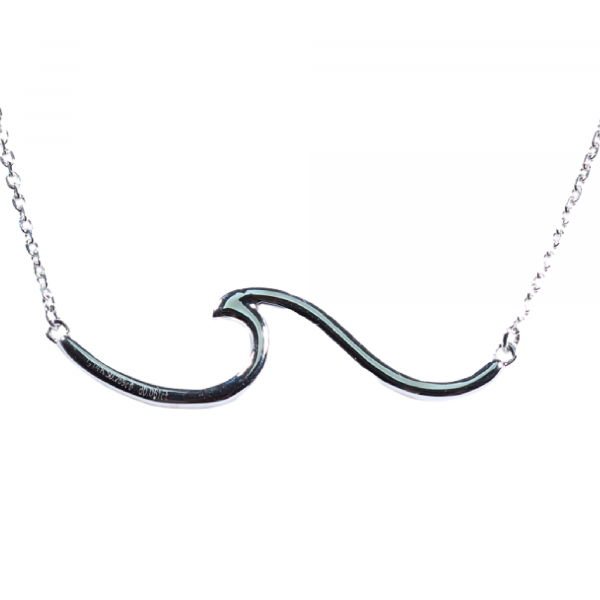 Wave Necklace Back