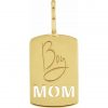 Boy Mom Pendant Yellow Gold