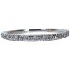 Prong Set Delicate Diamond Wedding Band