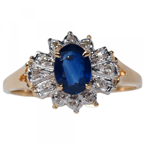 Sapphire Ring Front