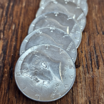 1965 to 1970 Kennedy Half Dollars