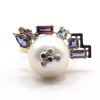 Designer Katarina Marmagioli Anenome Pearl Ring