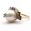 Designer Katarina Marmagioli Anenome Pearl Ring Side