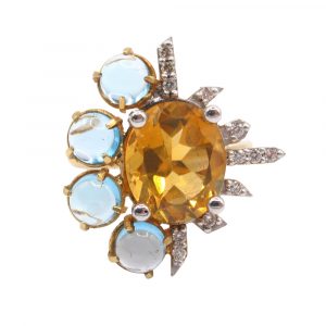 Royal Yellow Katarina Marmagioli Ring