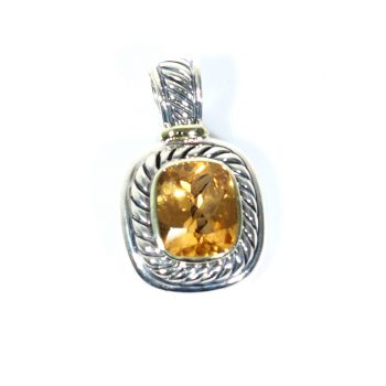 David Yurman Albion Citrine Pendant