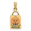 Trick or Treat Bag Gold Charm