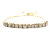 14 Diamond Bolo Bracelet 2.50 Carats Gold