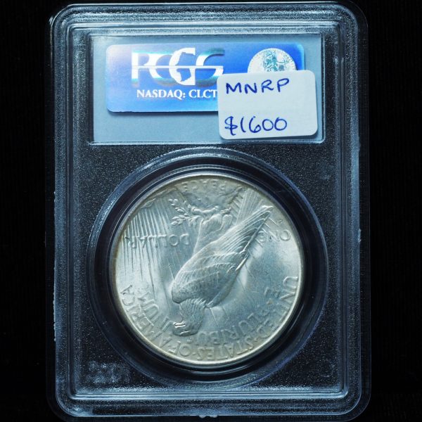 1934-D Peace Silver Dollar MS65 PCGS