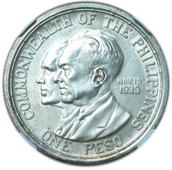 1936-M Peso Philippines Murphy-Quezon UNC NGC (2)