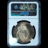 1879-S Morgan Silver Dollar MS67 NGC + CAC Rainbow Toned