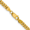 miami gold cuban chain lobster clasp