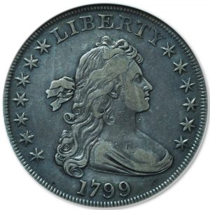 1799 Draped Bust Dollar XF40 ANACS