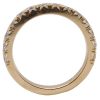 Round Diamond Wedding Band Stack Ring 1.056ctw 14k Yellow Gold Side