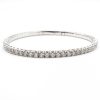 Flexible Diamond Tennis Bracelet 4 carats