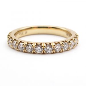 Thirteen Diamond .75 carat Wedding Band