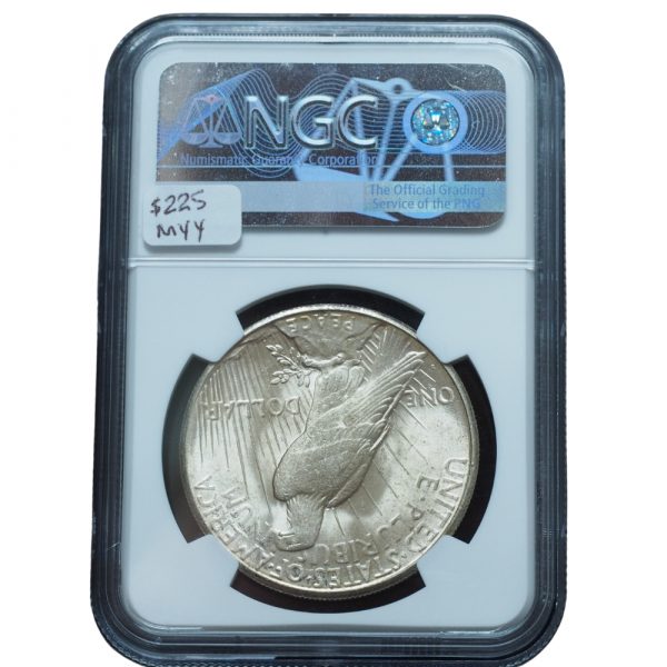 1922 S Peace Dollar MS64 NGC