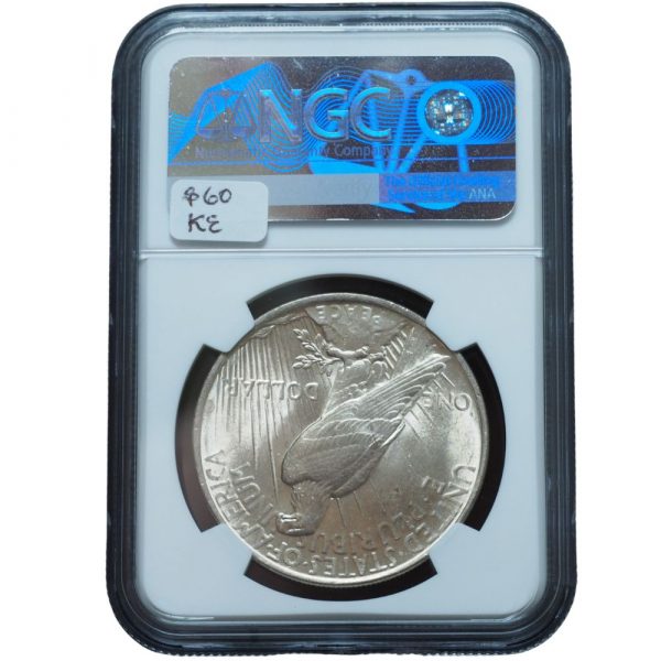 1924 Peace Dollar MS63 NGC