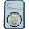 1925 S Peace Dollar AU58 NGC