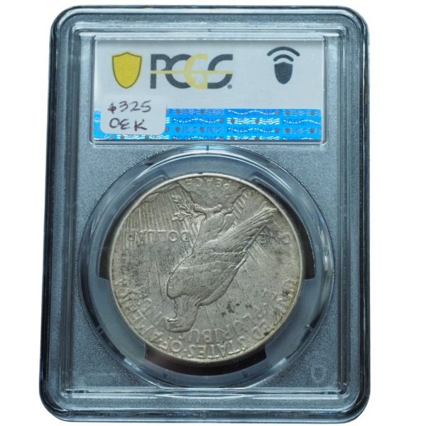 1928 Peace Dollar AU53 PCGS