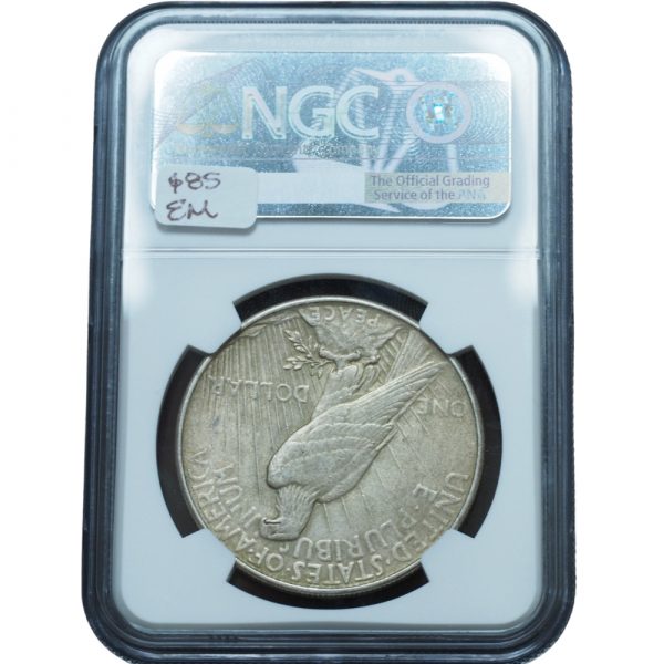 1934 Peace Dollar AU53 NGC