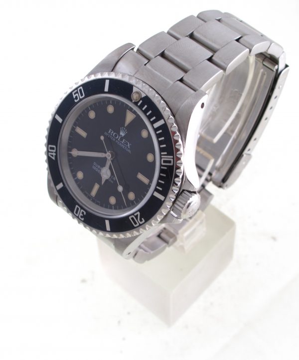 Pre-Owned Rolex 40MM No Date Submariner (1991) Stainless Steel 14060 Left