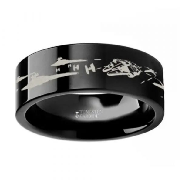 Star Wars A New Hope Space Battle Ring- Tungsten