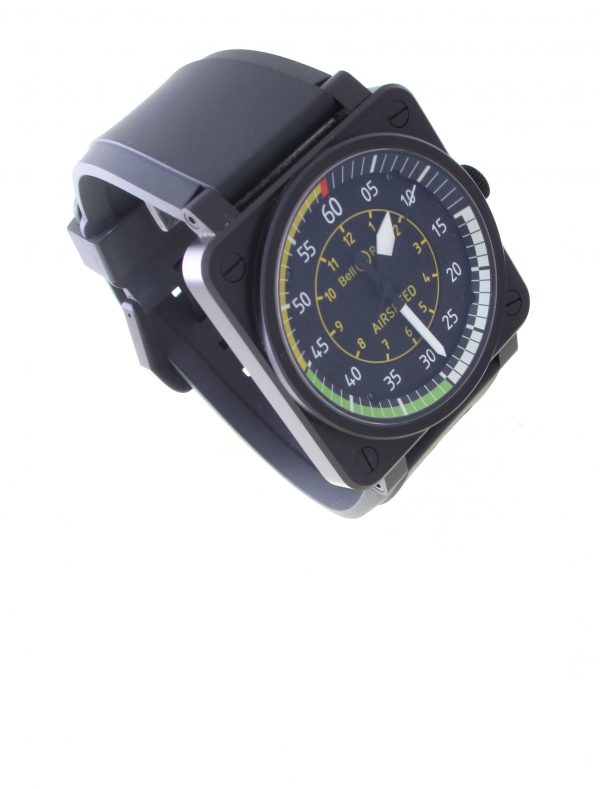 Pre-Owned Bell & Ross Flight Instruments Airspeed left side view