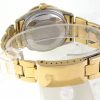 Pre-Owned Rolex Date (1970) Yellow Gold Shell Over Stainless Steel Model 1550 Back