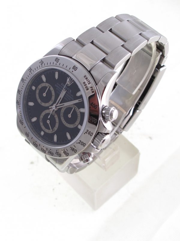 Pre-Owned Rolex Daytona (2008) Stainless Steel 116520 Left