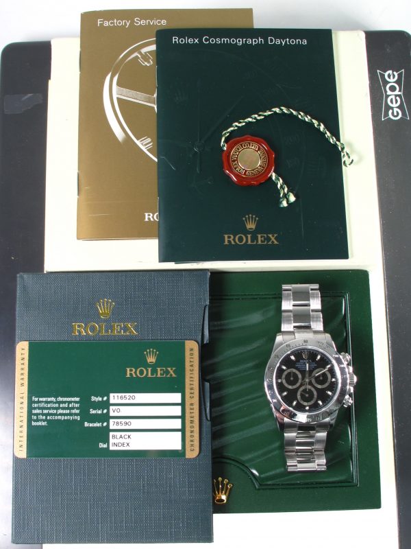 Pre-Owned Rolex Daytona (2008) Stainless Steel 116520 b and p