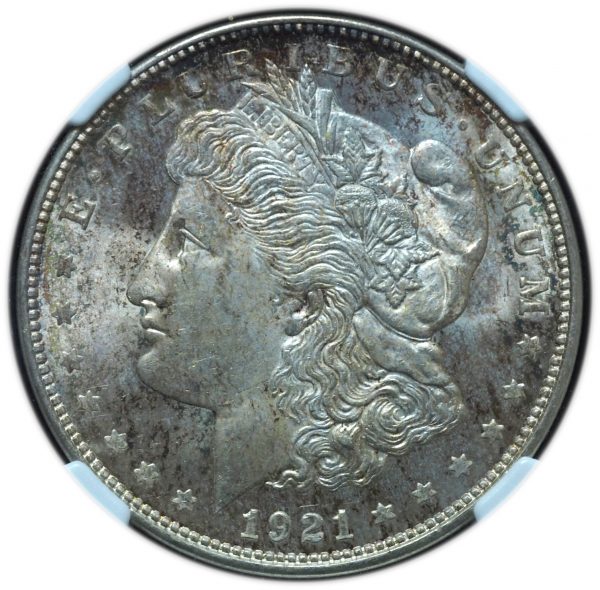 1921-D Morgan Dollar MS65 NGC + CAC