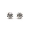 .75 Mine Diamond Stud Earrings