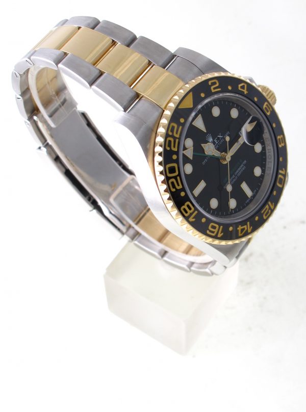 Pre-Owned Rolex 40MM GMT Master II (2014) Two Tone Model 116713 Right