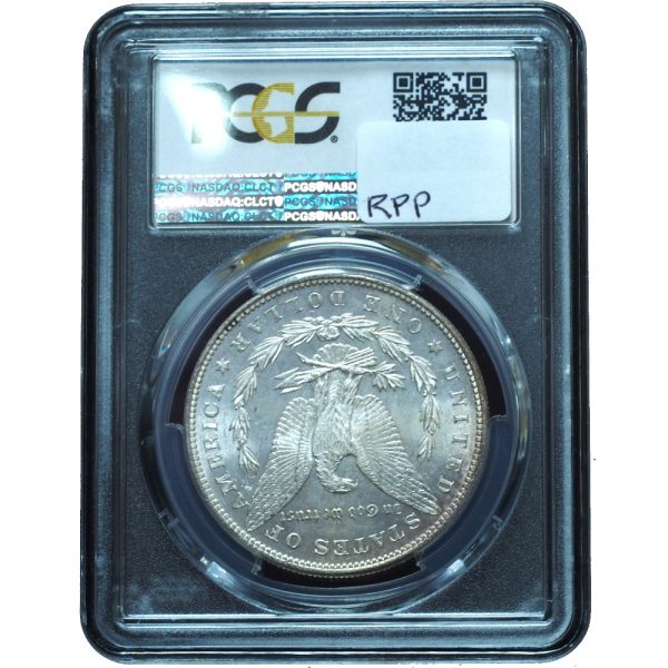 1878 7TF Reverse of 1879 Morgan Dollar MS64+ PCGS