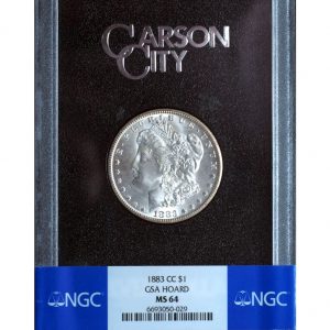 1883-CC Morgan Dollar GSA MS64 NGC